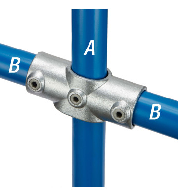 Conexión en cruz angular de dos salidas con ajuste de inclinación ±11° 89-87 - 48.3 / 42.4 mm 89-87 Kee Klamp® - Kee Safety Conexión en cruz angular de dos salidas con ajuste de inclinación ±11° 89-87 - 48.3 / 42.4 mm 89-87 Kee Klamp® - Kee Safety