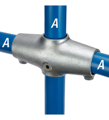 Conexión en cruz de dos salidas pgr 91-8 - 48.3 mm 91-8 Kee Klamp® - Kee Safety